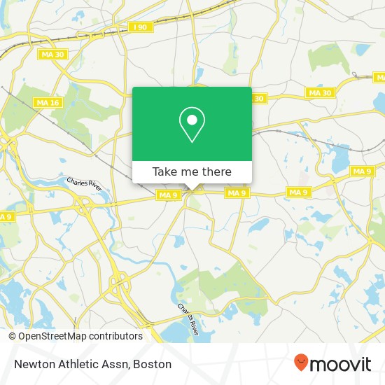 Newton Athletic Assn map