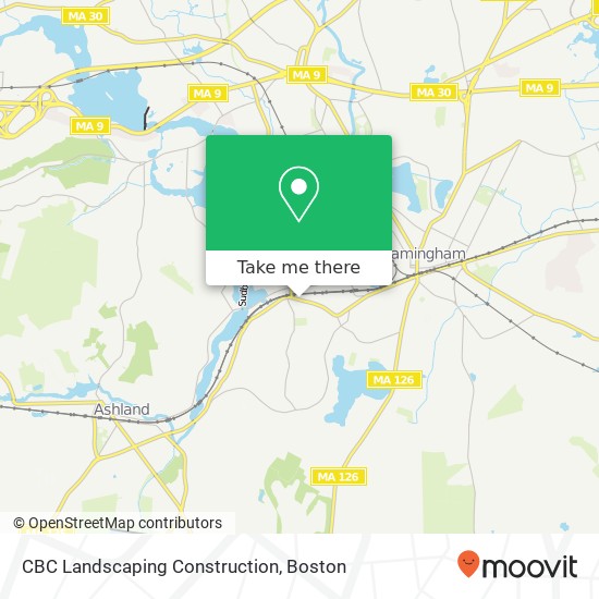 Mapa de CBC Landscaping Construction