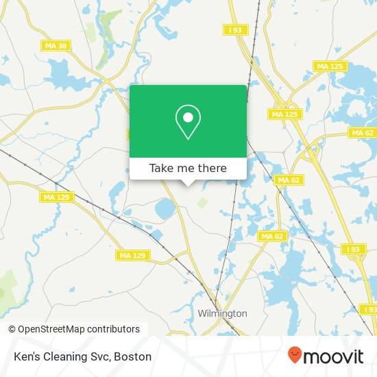 Ken's Cleaning Svc map