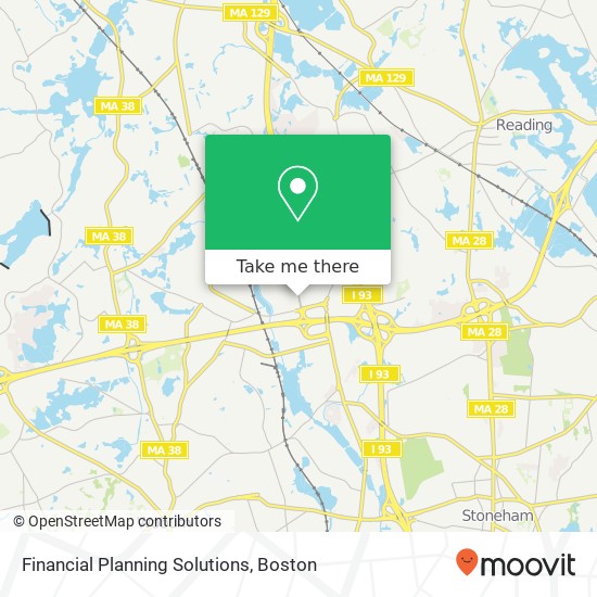 Mapa de Financial Planning Solutions