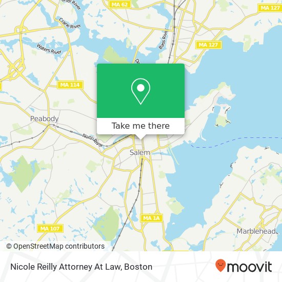 Nicole Reilly Attorney At Law map