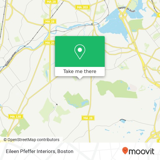 Eileen Pfeffer Interiors map