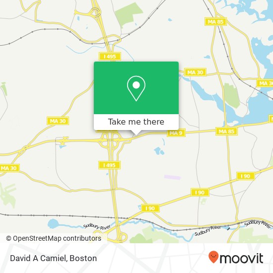 Mapa de David A Camiel