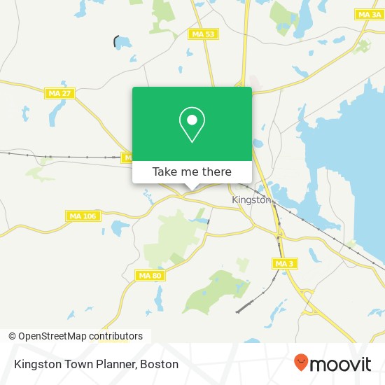 Mapa de Kingston Town Planner