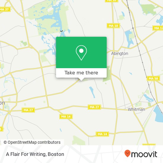 A Flair For Writing map