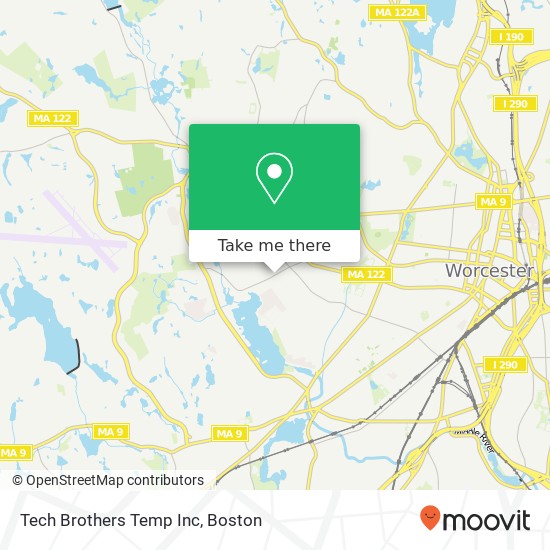 Tech Brothers Temp Inc map