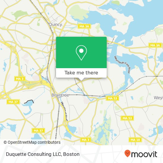 Mapa de Duquette Consulting LLC