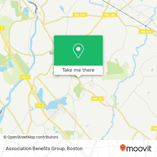 Association Benefits Group map