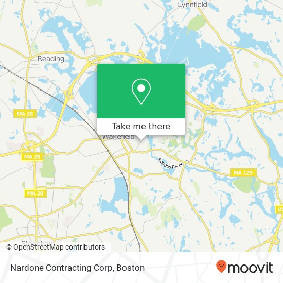 Nardone Contracting Corp map