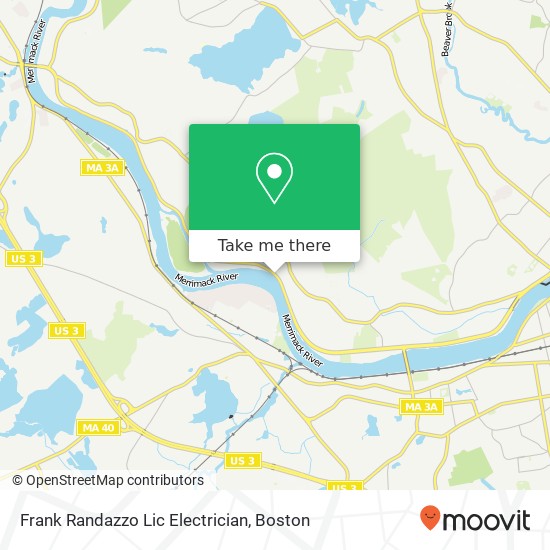 Frank Randazzo Lic Electrician map