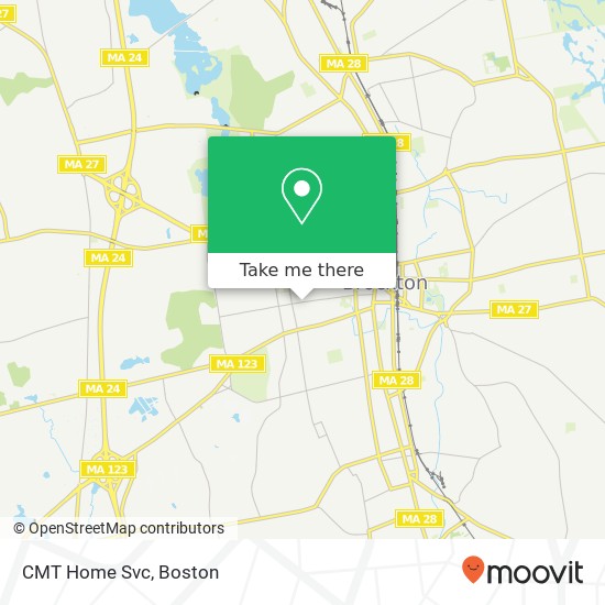 CMT Home Svc map