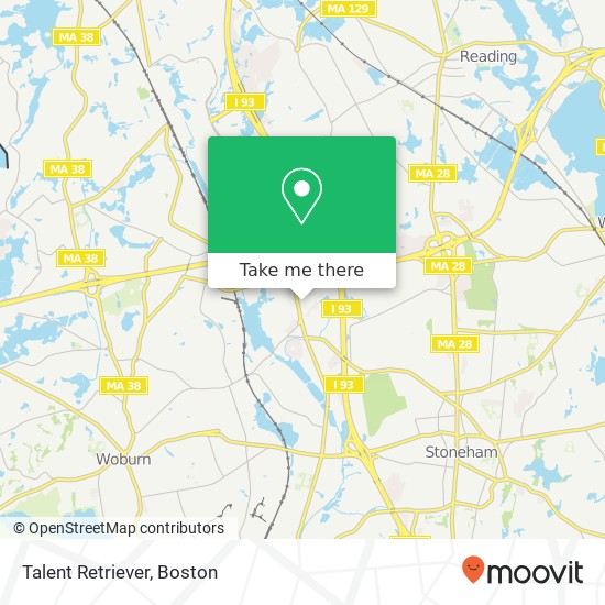 Talent Retriever map