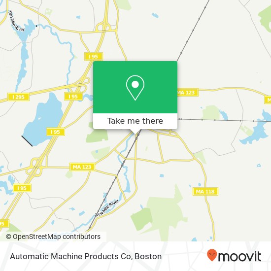 Automatic Machine Products Co map