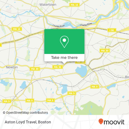 Mapa de Aston Loyd Travel