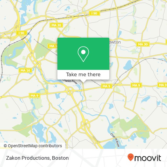 Zakon Productions map