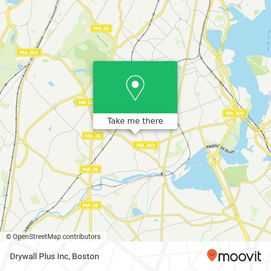 Drywall Plus Inc map