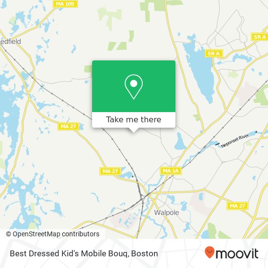 Best Dressed Kid's Mobile Bouq map