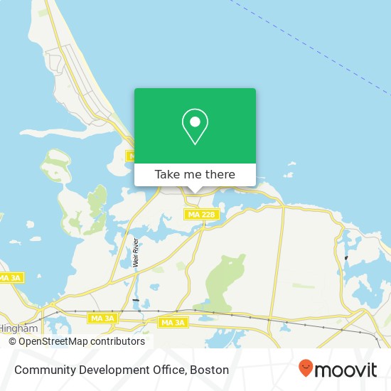 Community Development Office map