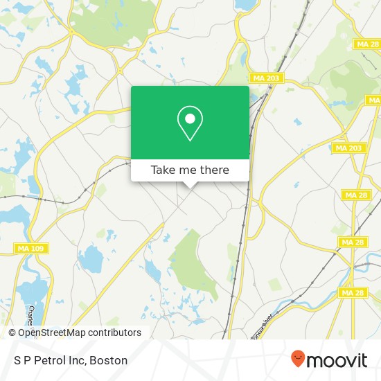 S P Petrol Inc map