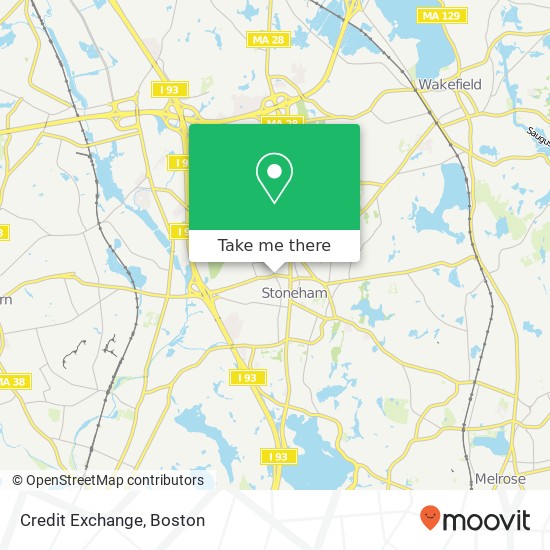 Credit Exchange map