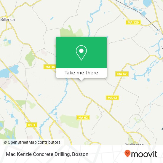 Mac Kenzie Concrete Drilling map