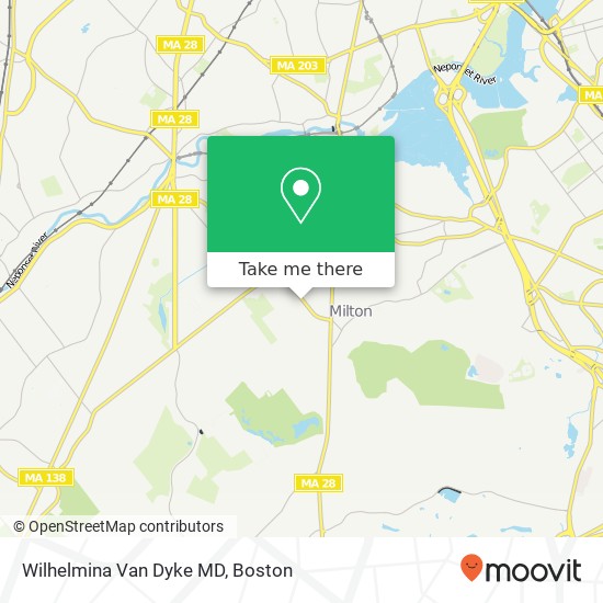 Mapa de Wilhelmina Van Dyke MD