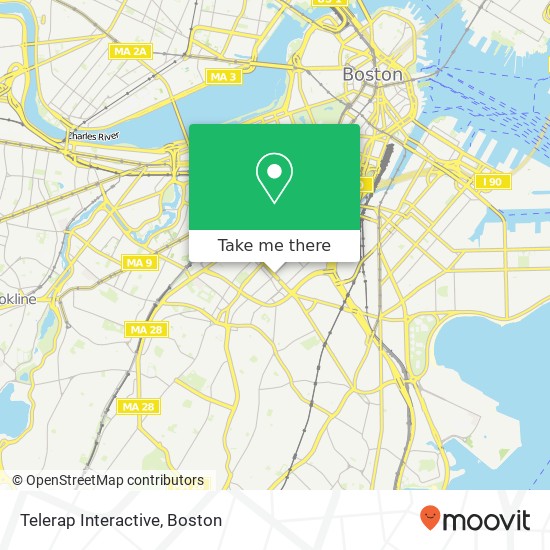 Telerap Interactive map