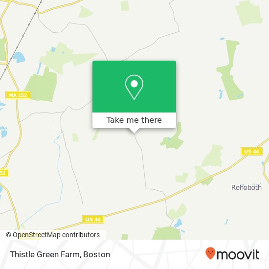 Thistle Green Farm map