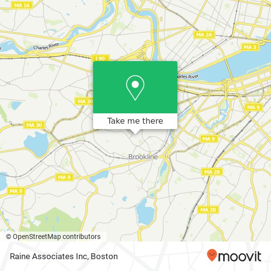 Mapa de Raine Associates Inc