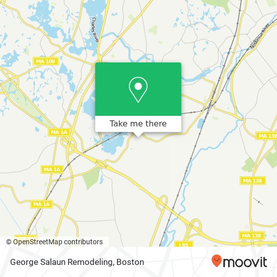 George Salaun Remodeling map