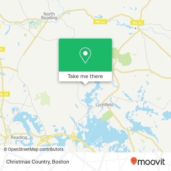 Mapa de Christmas Country