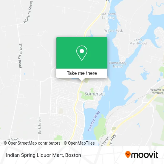 Indian Spring Liquor Mart map