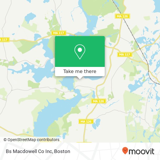 Bs Macdowell Co Inc map