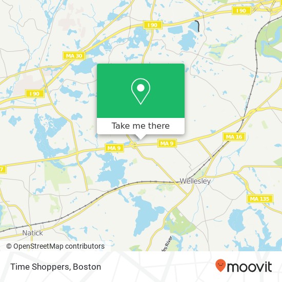 Time Shoppers map