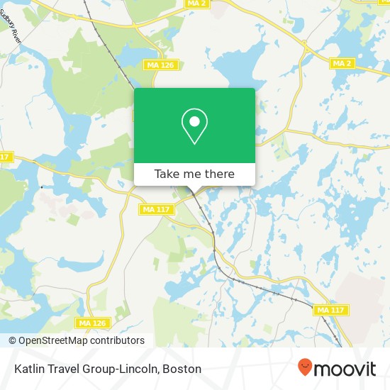 Katlin Travel Group-Lincoln map