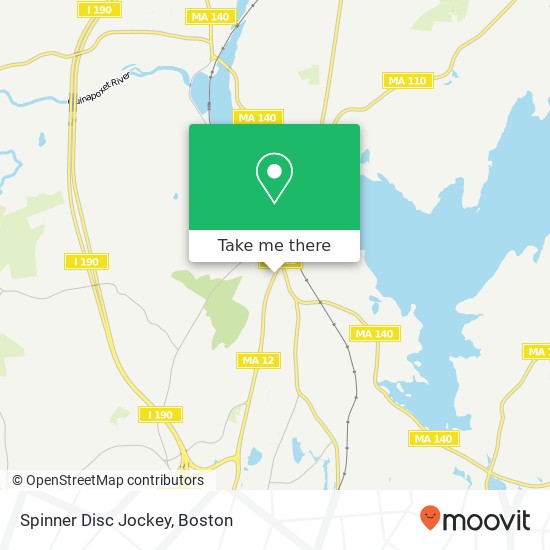 Spinner Disc Jockey map