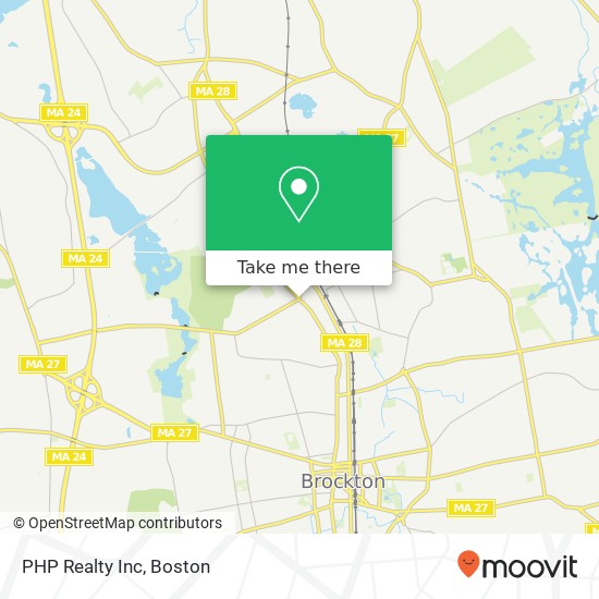 PHP Realty Inc map