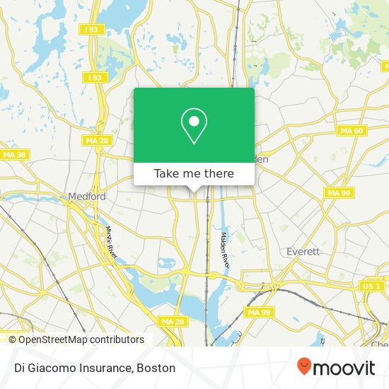 Di Giacomo Insurance map