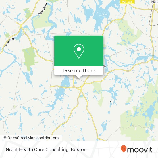 Grant Health Care Consulting map