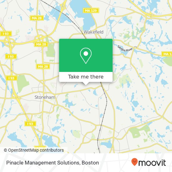 Mapa de Pinacle Management Solutions