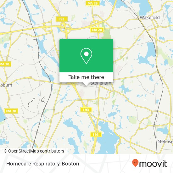 Homecare Respiratory map