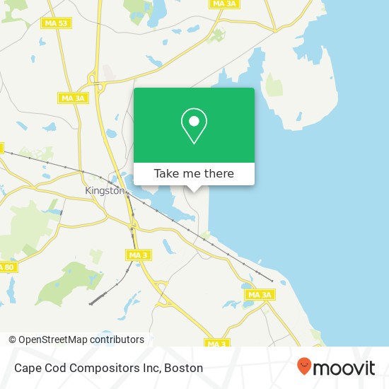 Cape Cod Compositors Inc map