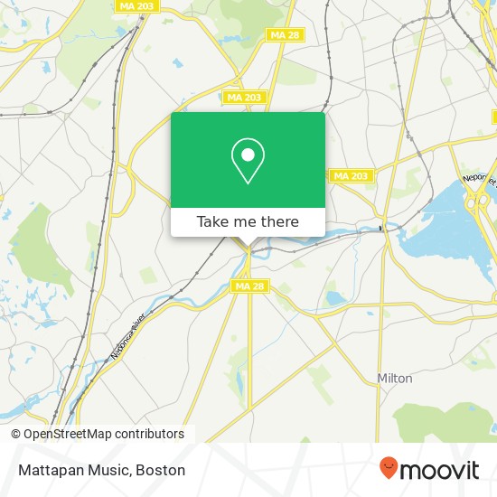 Mattapan Music map