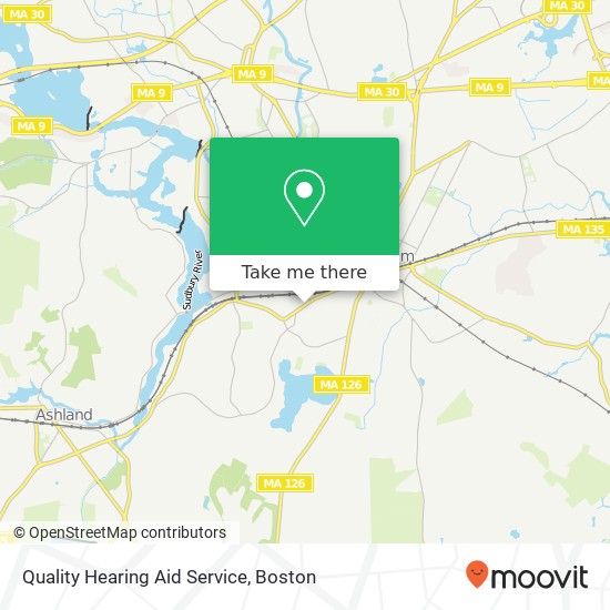 Quality Hearing Aid Service map