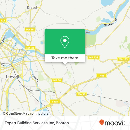 Expert Building Services Inc map