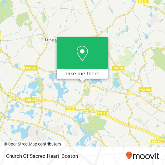 Church Of Sacred Heart map