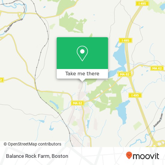 Mapa de Balance Rock Farm