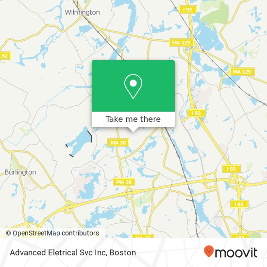 Advanced Eletrical Svc Inc map