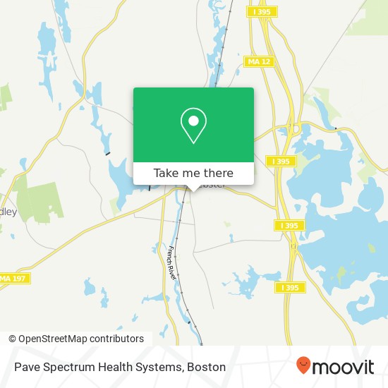 Pave Spectrum Health Systems map