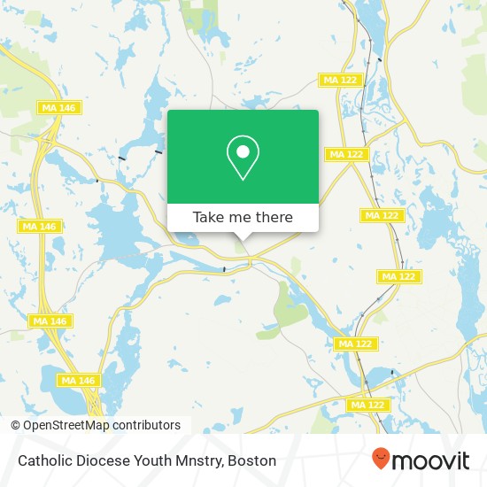 Catholic Diocese Youth Mnstry map